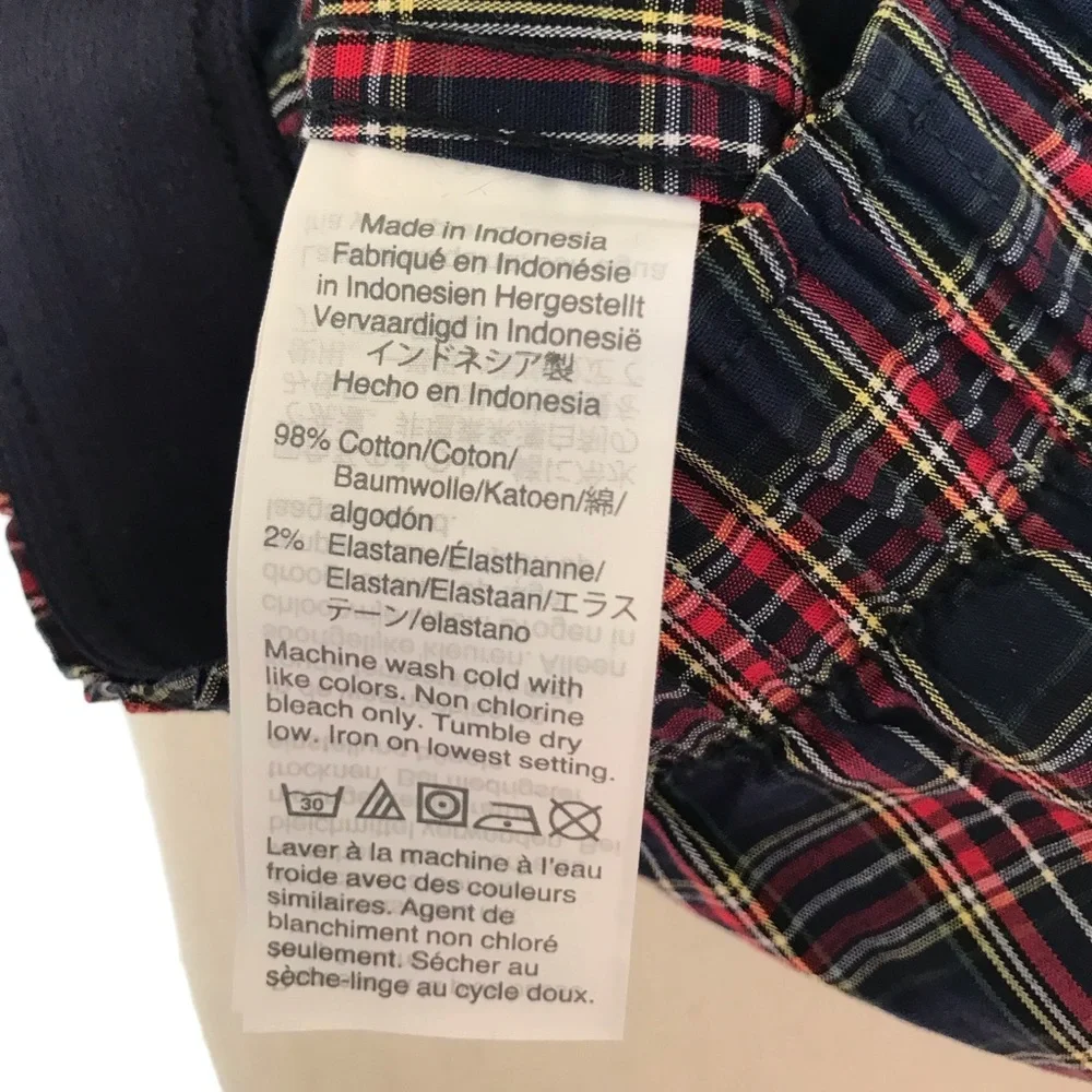 J.Crew plaid boxers